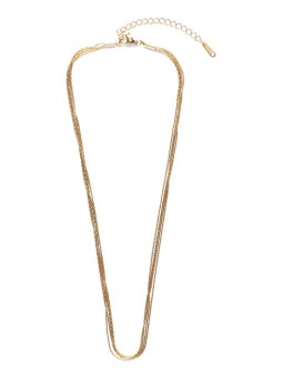 Emily Westwood Elegante collana da donna placcata in oro Paislee EWN24002G donna