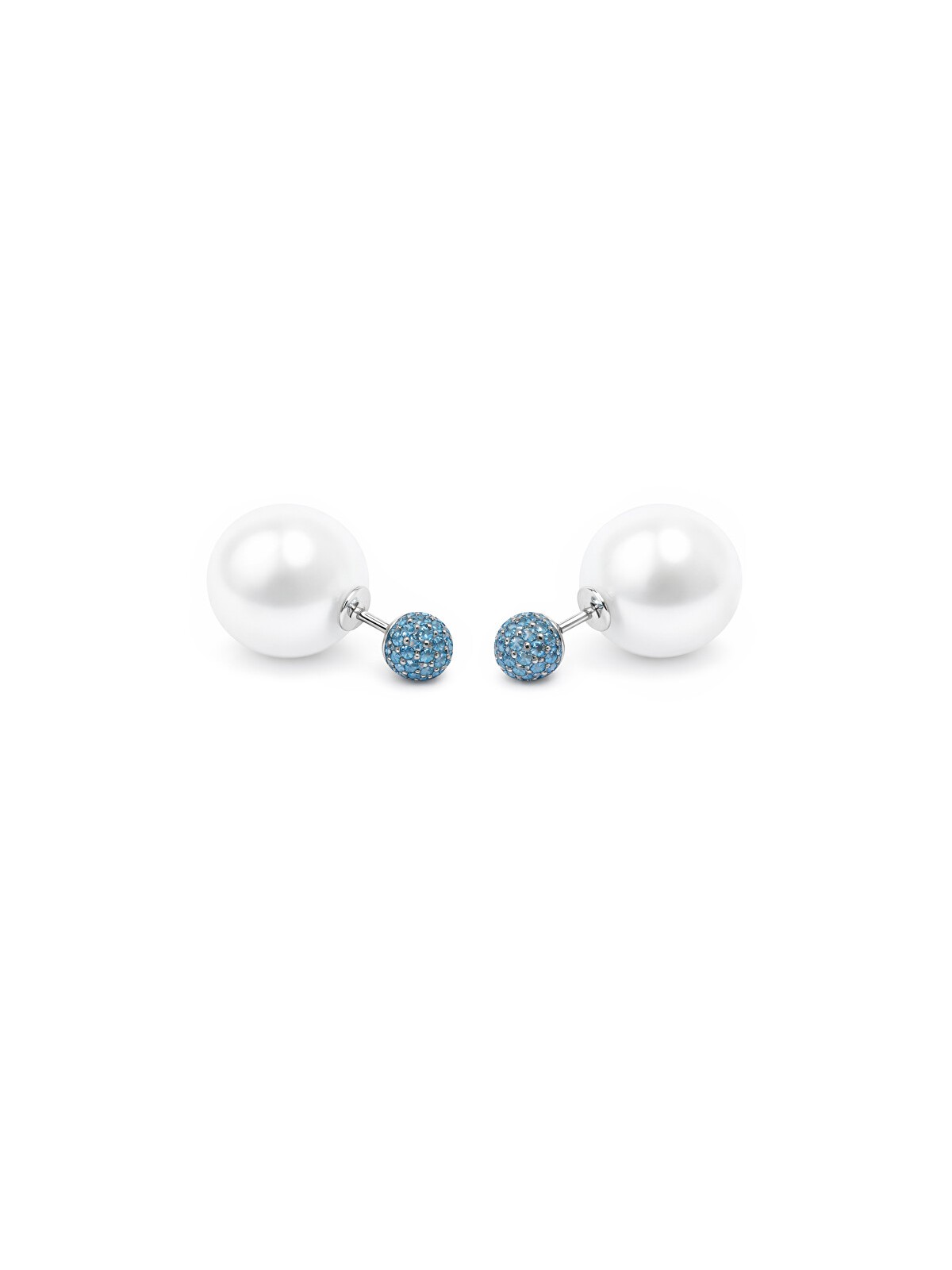 MOISS Splendidi orecchini in argento con perle di conchiglia e zirconi E0003549 donna
