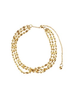 Marc Malone Bracciale a tripla catena MCB250181G donna