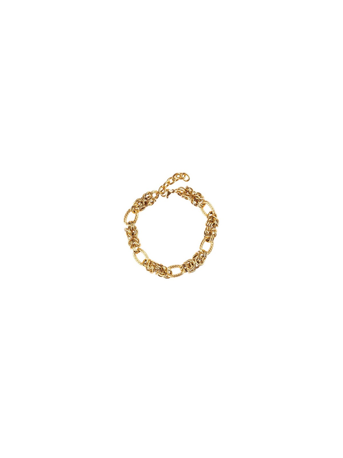 Marc Malone Incantevole bracciale a catena placcato oro MCB250168G donna