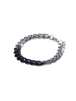Marc Malone Bracciale da uomo in acciaio distintivo Pancer MCGB5043SB uomo