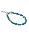 Marc Malone Bracciale da uomo con perline e crisocolla artificiale MCGB5014 uomo