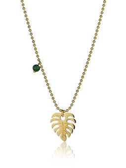 Emily Westwood Collana originale placcata oro Leaf Katherine EWN23043G donna