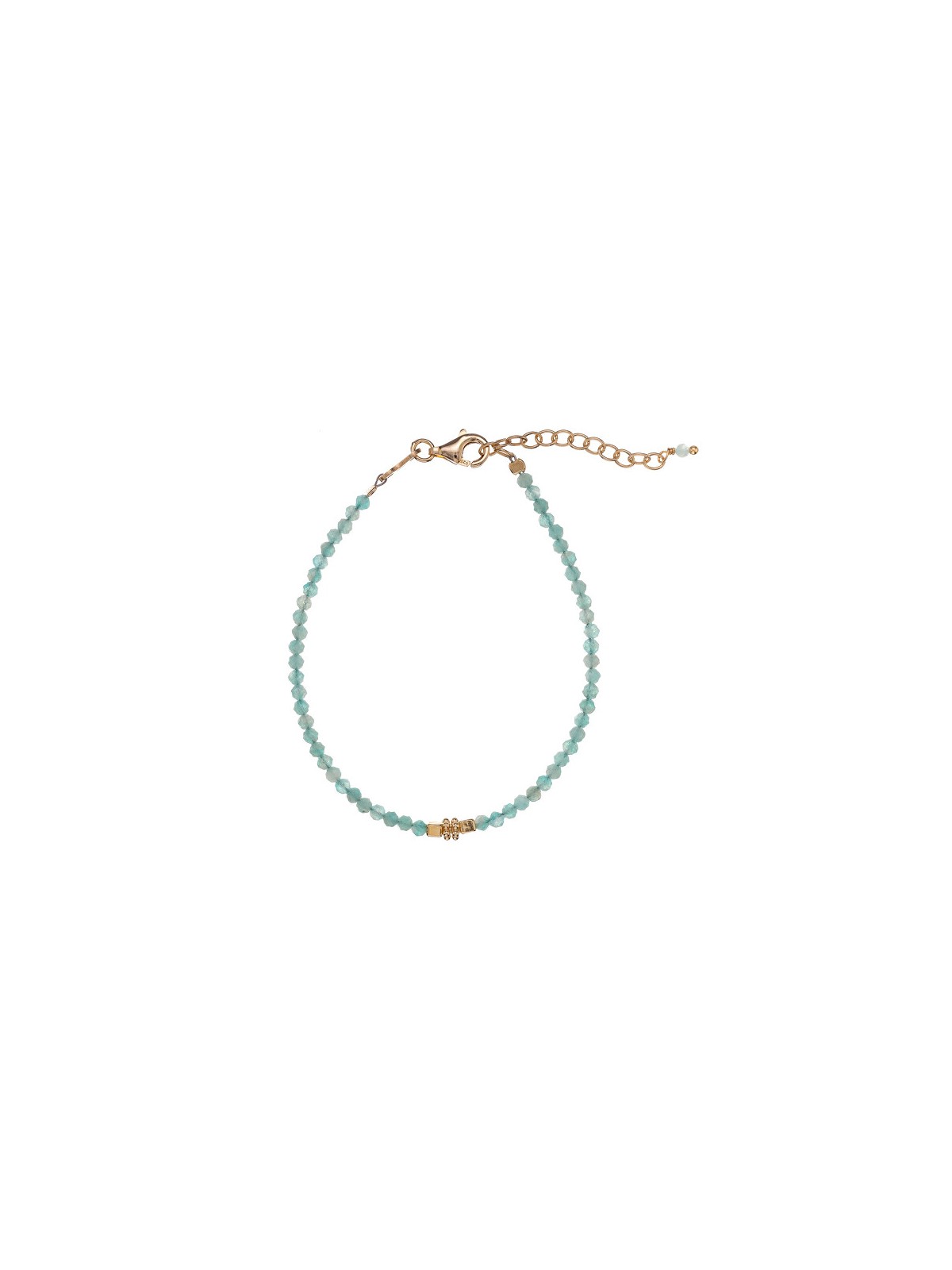 Alisia Bracciale con perline di amazzonite AL4117.01.011 donna