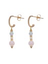 Alisia Orecchini placcati in oro con perle di morganite AL3770.01.000 donna