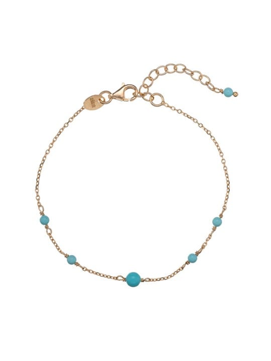 Alisia Affascinante bracciale placcato oro con turchese AL1207.01.069 donna