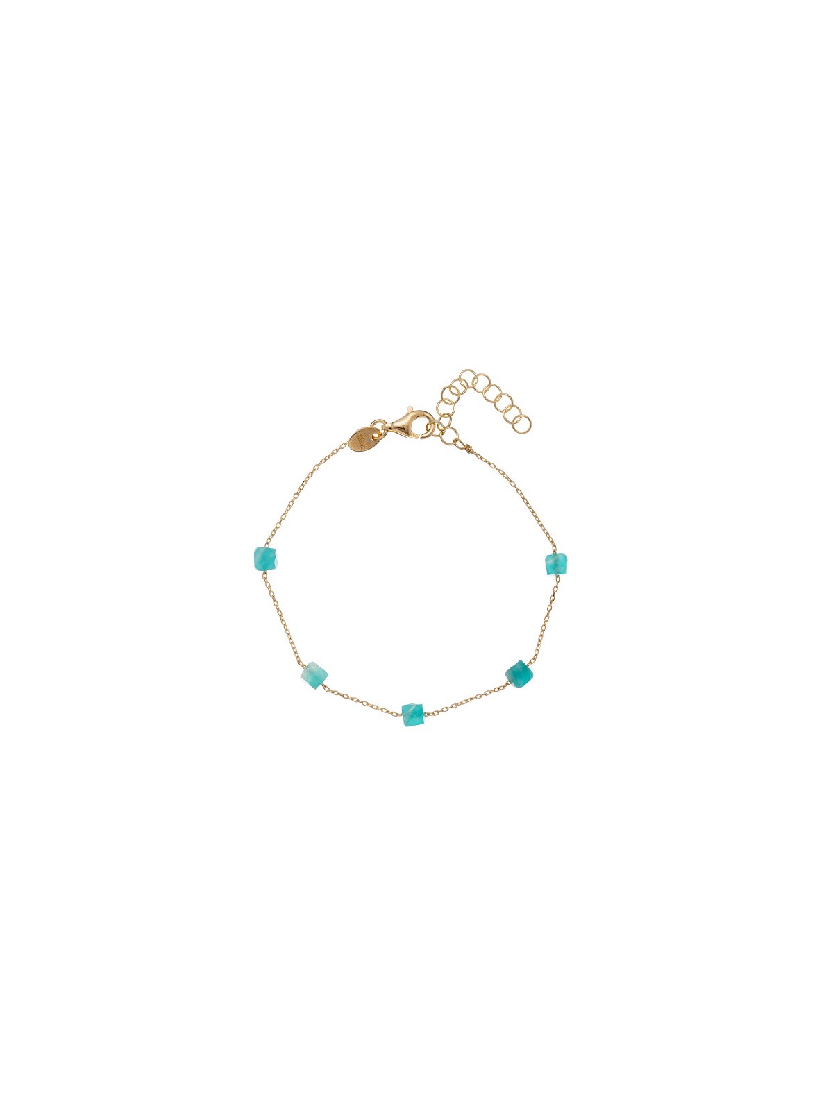 Alisia Elegante bracciale placcato oro con amazzonite AL2534.01.011 donna