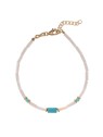 Alisia Affascinante bracciale placcato oro con turchese e madreperla AL4995.01.000 donna