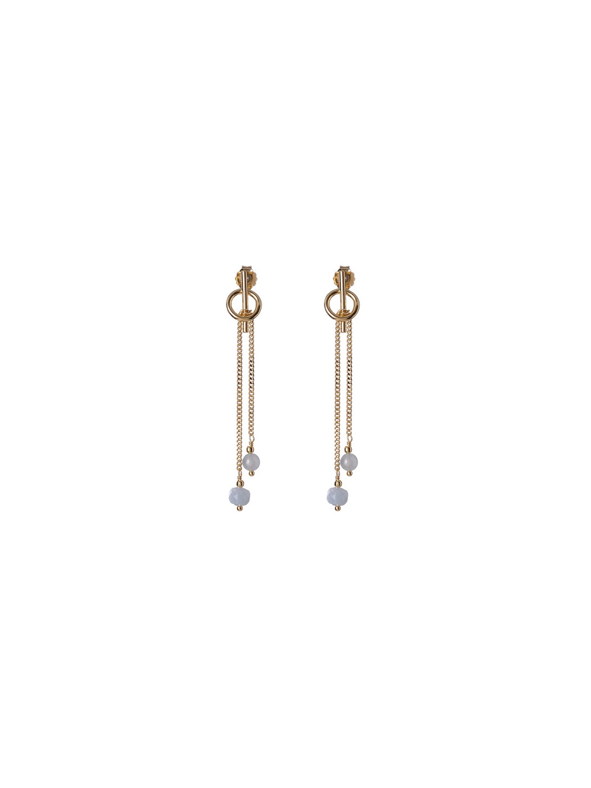 Alisia Orecchini pendenti placcati oro con morganite AL3123.01.073 donna