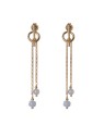 Alisia Orecchini pendenti placcati oro con morganite AL3123.01.073 donna