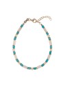 Alisia Elegante bracciale placcato oro con turchese e madreperla AL4996.01.000 donna