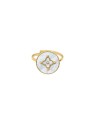 Pierre Lannier Anello regolabile placcato oro con madreperla Tallia BJ24A3211 donna