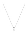 Rosato Elegante collana in argento Azzurra RXAZ001 donna