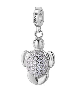 Rosato Ciondolo in argento coordinato con tartaruga marina - Storia RZ255R donna
