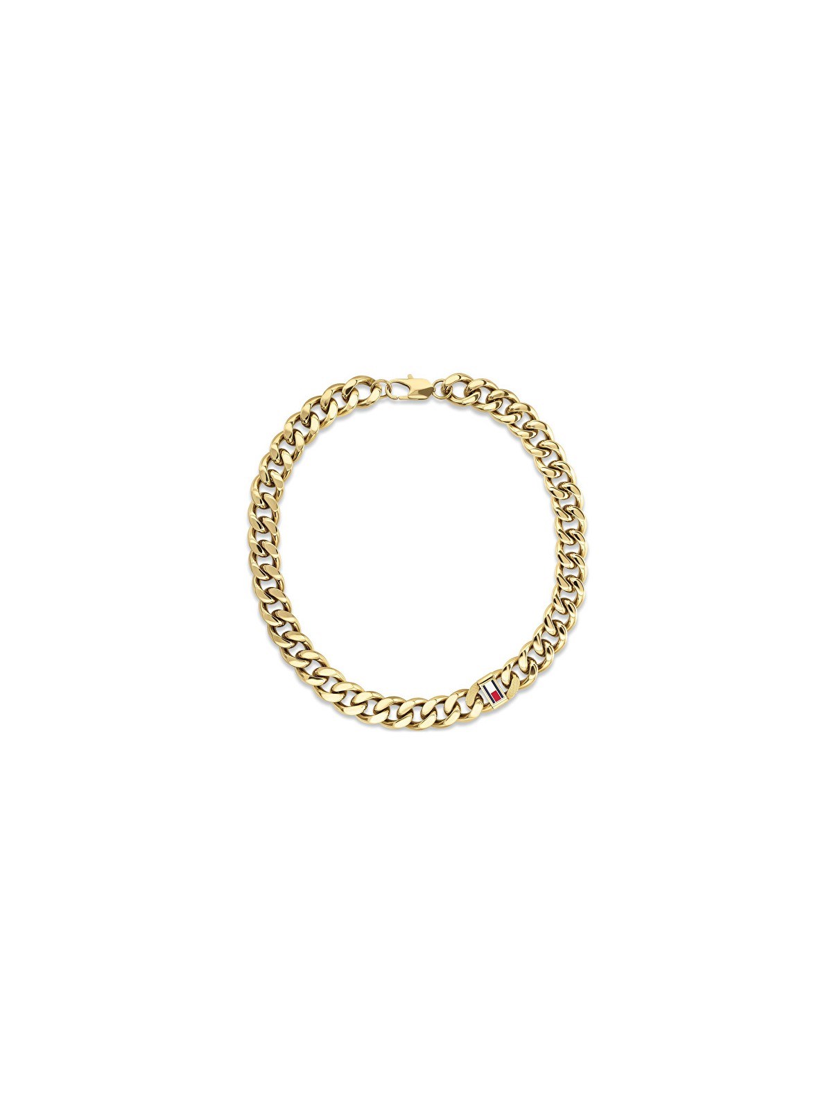 Tommy Hilfiger Collana massiccia placcata in oro per uomo Wild 2790636 uomo