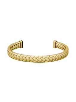 Hugo Boss Bracciale da uomo in metallo massiccio placcato oro 1580672 uomo
