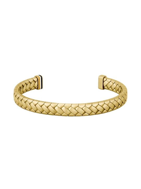 Hugo Boss Bracciale da uomo in metallo massiccio placcato oro 1580672 uomo