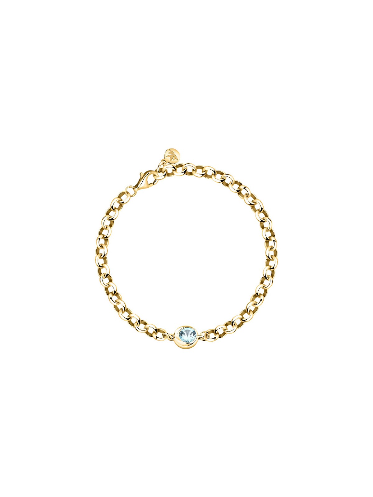 Morellato Affascinante bracciale placcato oro con topazio Tesori eterni SAXN37 donna