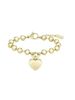 Lacoste Bracciale a sfere placcato oro Love My Croc 2040506 donna