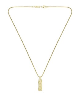 Lacoste Elegante collana da uomo placcata in oro District 2040537 uomo