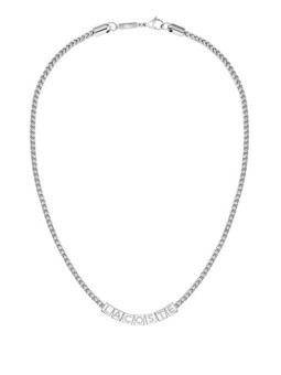 Lacoste Elegante collana da uomo con scritta 2040523 uomo