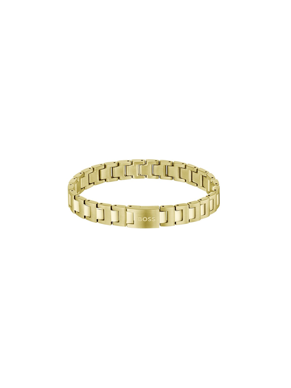 Hugo Boss Bracciale da uomo placcato oro Candor 1580753 uomo