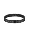 Hugo Boss Bracciale da uomo in acciaio nero Candor 1580752 uomo