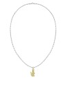 Lacoste Elegante collana bicolore da uomo Arthor 2040551 uomo