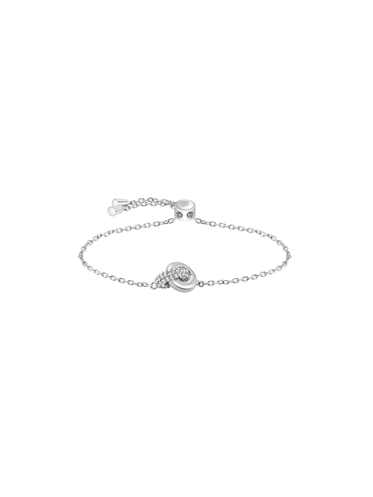 Hugo Boss Braccialetto in acciaio delicato con cristalli Live Precious 1580756 donna