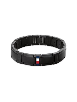 Tommy Hilfiger Elegante bracciale in acciaio Jameson 2790659 uomo