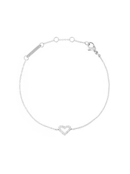 Daniel Wellington Incantevole bracciale in acciaio con cuore Mirelle DW00401619 donna