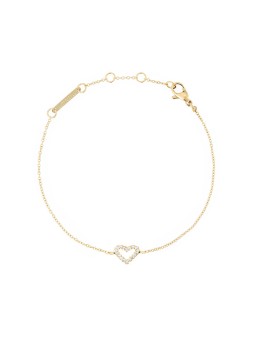 Daniel Wellington Incantevole bracciale placcato oro con cuore Mirelle DW00401617 donna