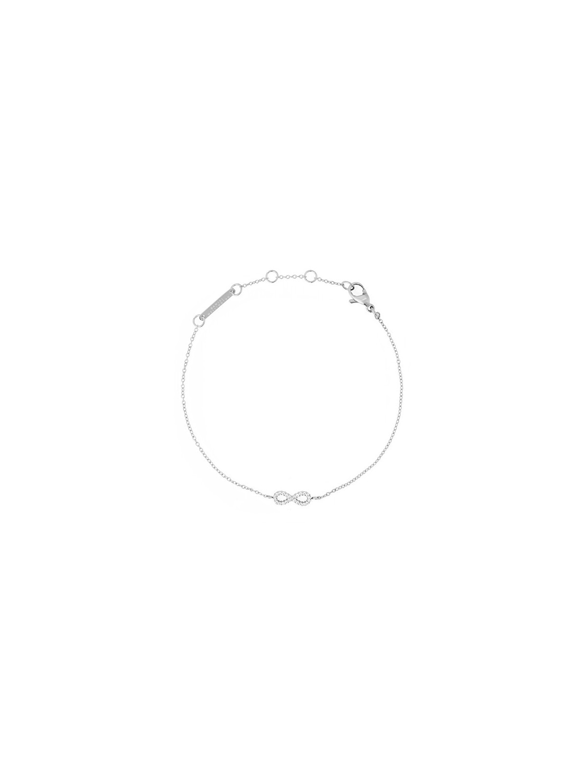 Daniel Wellington Delicato bracciale in acciaio con simbolo dell'infinito Mirelle DW00401628 donna
