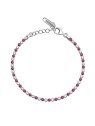 Brosway Splendido bracciale tennis con zirconi cubici e rubino Fancy Passion FPR130 donna