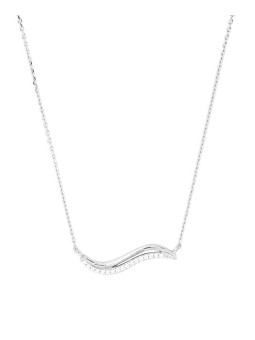 Silver Cat Collana scintillante in argento con zirconi cubici Beauty SC596 donna