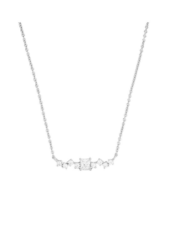 Silver Cat Collana scintillante in argento con zirconi cubici Classics SC617 donna