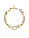 Morellato Bracciale distintivo placcato oro con cristalli Intrecci SAZC03 donna
