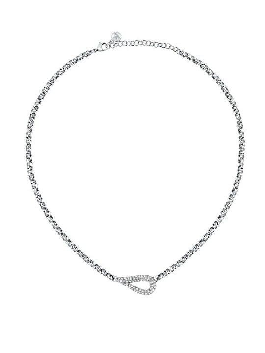 Morellato Elegante collana in acciaio Rolo Design SAYP21 donna
