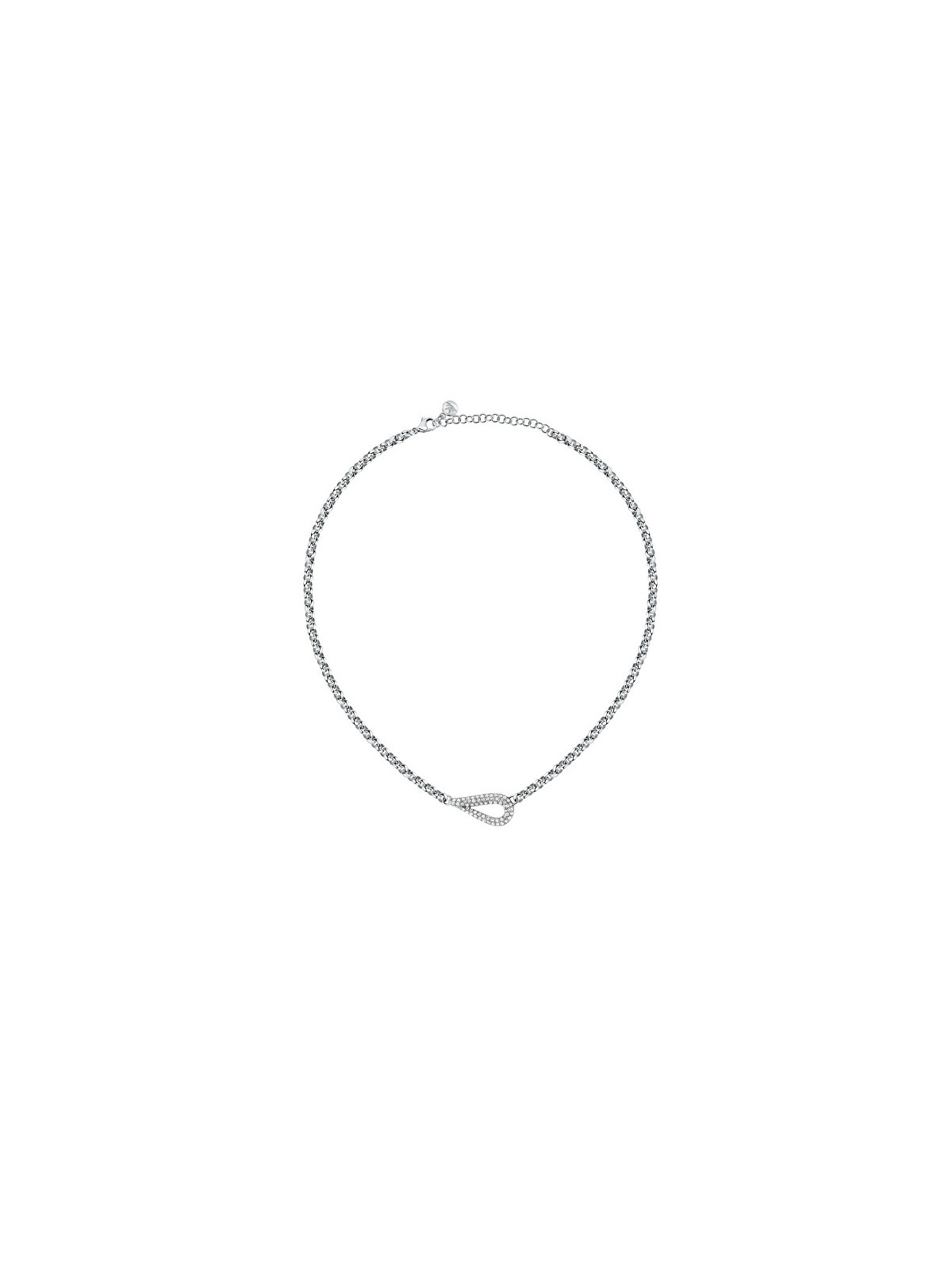 Morellato Elegante collana in acciaio Rolo Design SAYP21 donna