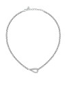Morellato Elegante collana in acciaio Rolo Design SAYP21 donna