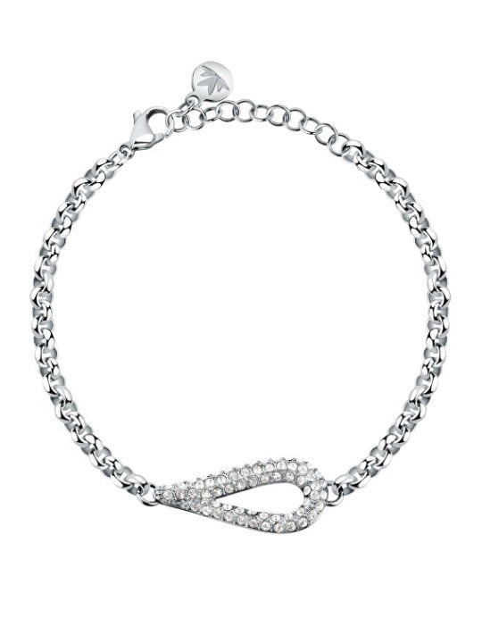Morellato Bracciale da donna in acciaio con cristalli Rolo Design SAYP28 donna