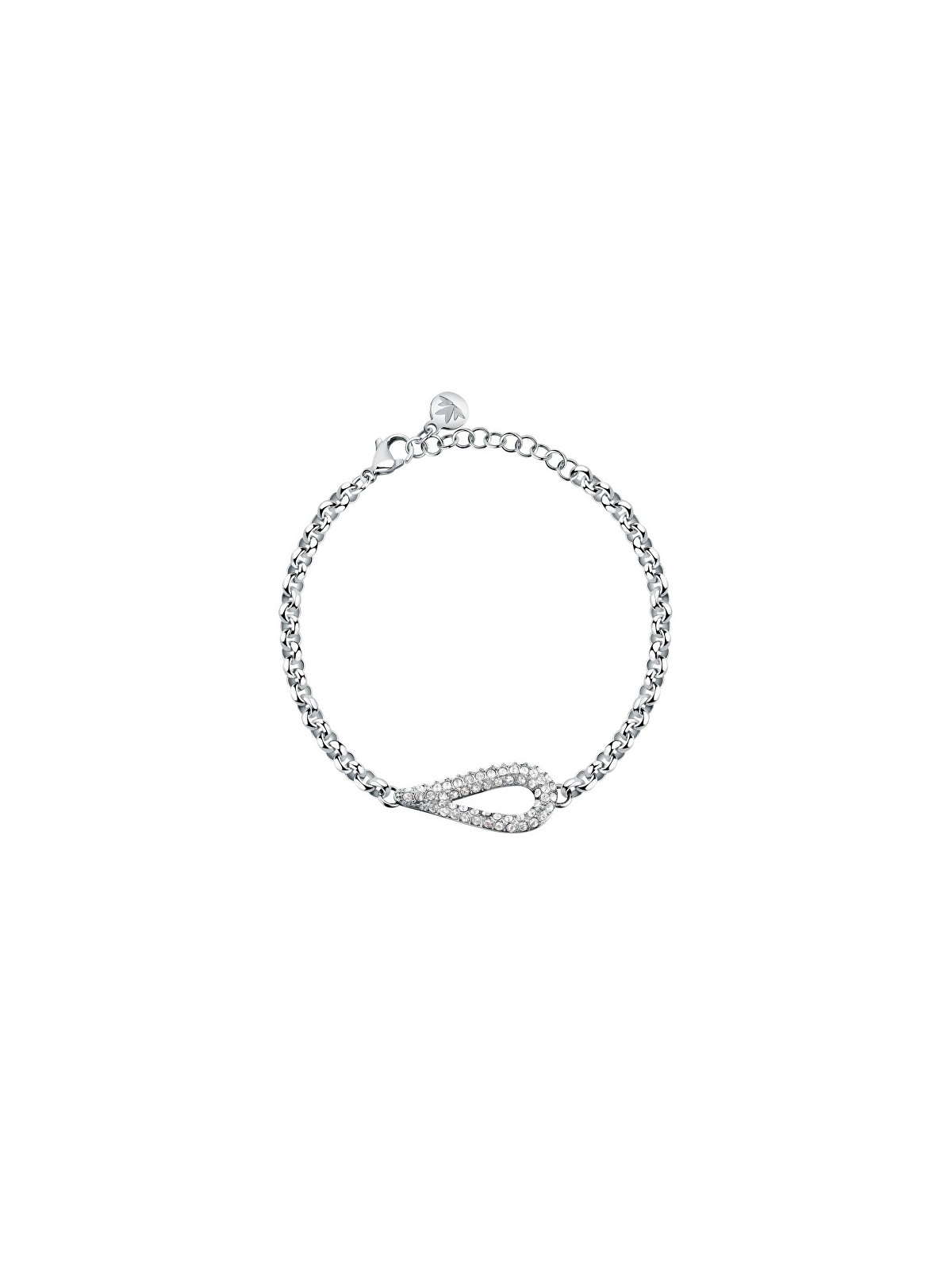 Morellato Bracciale da donna in acciaio con cristalli Rolo Design SAYP28 donna