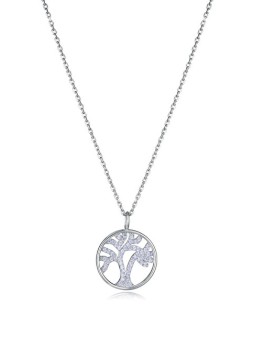 Viceroy Collana in argento con zirconi Albero della Vita 15124C000-30 donna