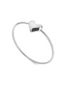Hot Diamonds Bracciale Desire DC185 con cuore e diamanti in argento massiccio donna