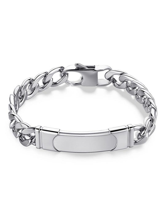 S'Agapõ Bracciale da uomo in acciaio Parkour SKR12 uomo