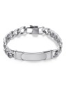 S'Agapõ Bracciale da uomo in acciaio Parkour SKR12 uomo