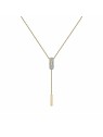 Trussardi Collana moderna in acciaio placcato oro Concept TJAYY01 donna