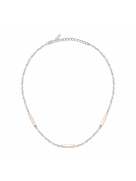 Trussardi Collana da uomo bicolore in acciaio T-Steel TJAXV29 uomo