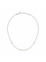 Trussardi Collana da uomo bicolore in acciaio T-Steel TJAXV29 uomo