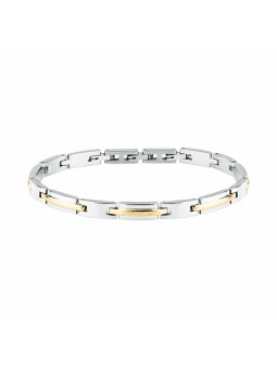 Trussardi Bracciale da uomo di lusso in acciaio T-Steel TJAXV27 uomo